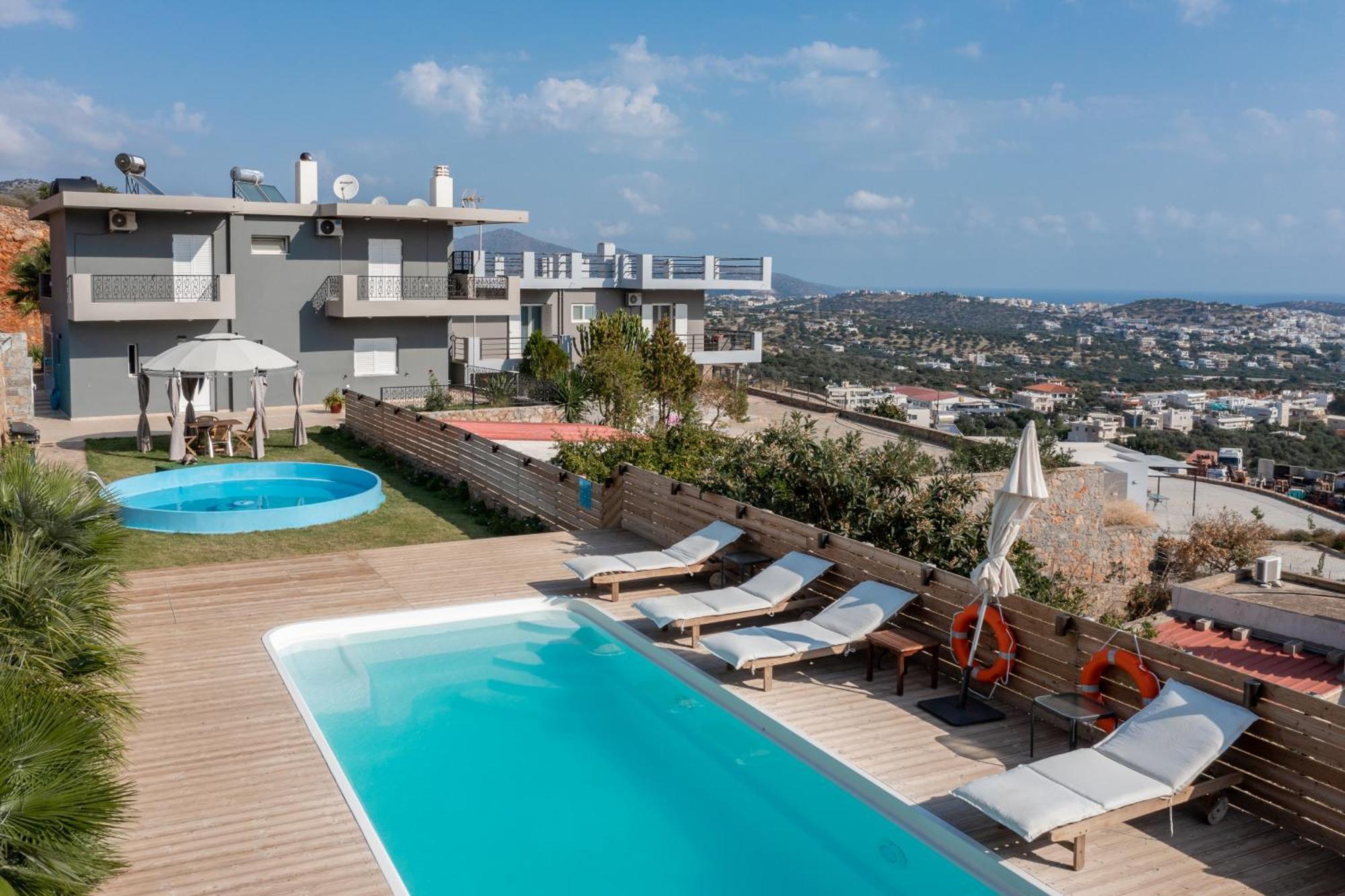 Amina Villa Agios Nikolaos Exteriör bild